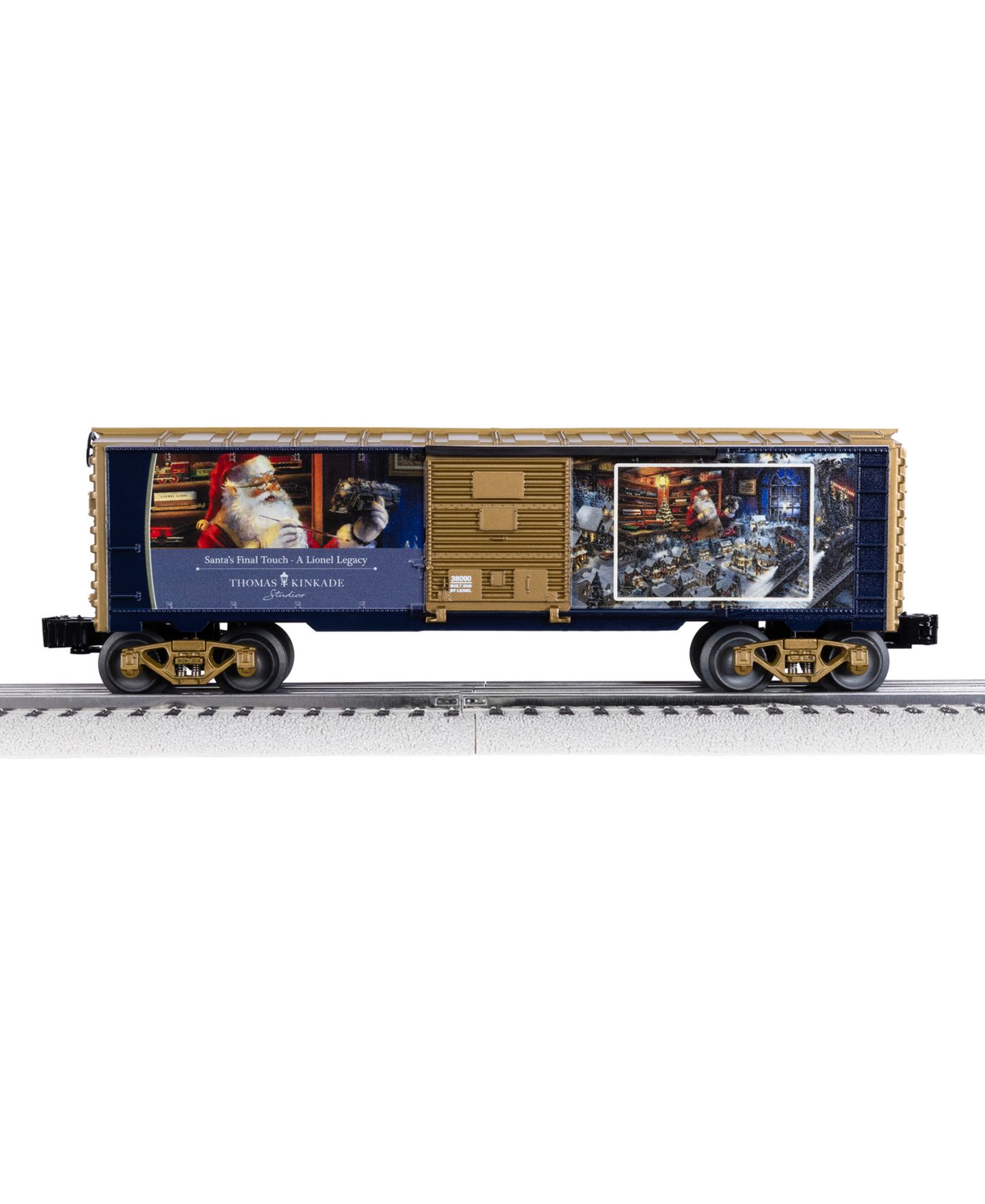Детская игрушка Lionel Santa's Final Touch Legacy O Gauge Model Train Boxcar — фото 7