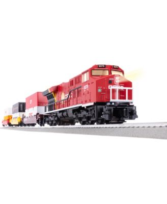 CPKC Maxi Stack LionChief Freight Electric O Gauge Bluetooth 5.0 Train Set