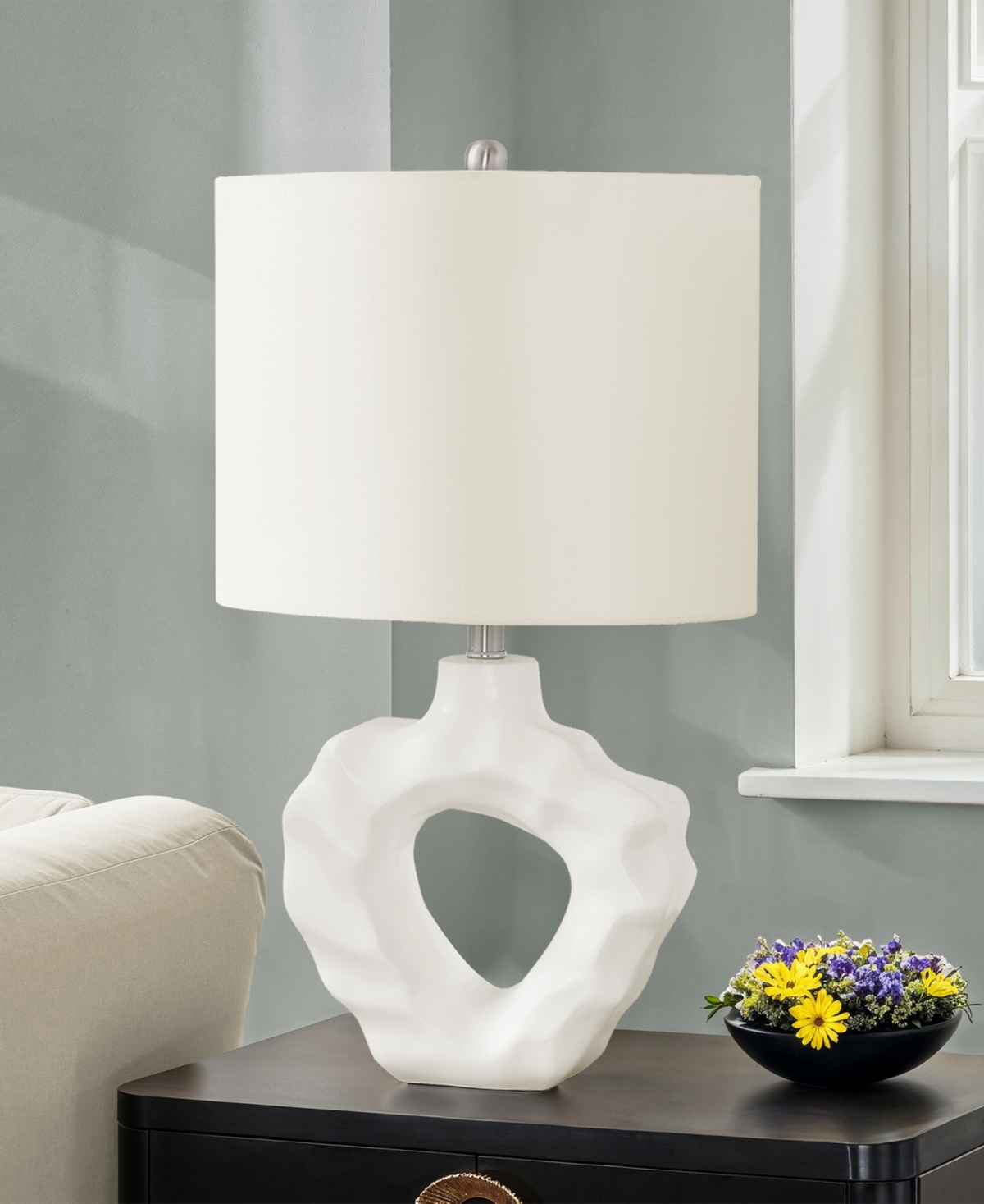 Monarch Specialties Lighting 25" Plastic Table Lamp