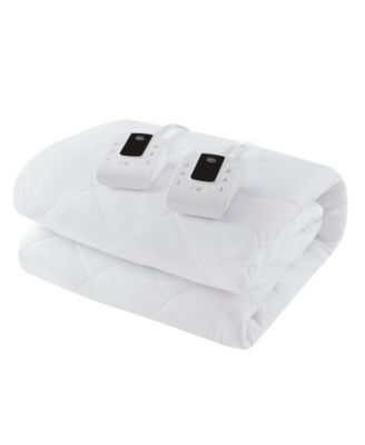 Microfiber Zoned Heated Mattress Pad, Queen