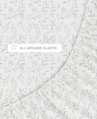 The Farmhouse Chic Premium Ultra Soft Pattern 4-Pc. Sheet Set, Queen