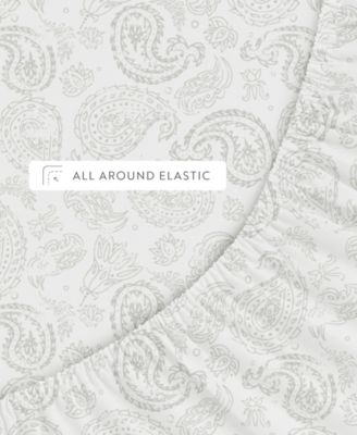 The Farmhouse Chic Premium Ultra Soft Pattern 4-Pc. Sheet Set, California King