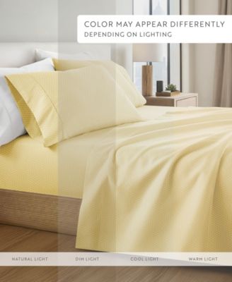 The Farmhouse Chic Premium Ultra Soft Pattern 3-Pc. Sheet Set, Twin