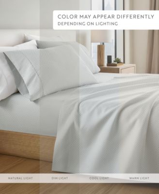 The Farmhouse Chic Premium Ultra Soft Pattern 3-Pc. Sheet Set, Twin