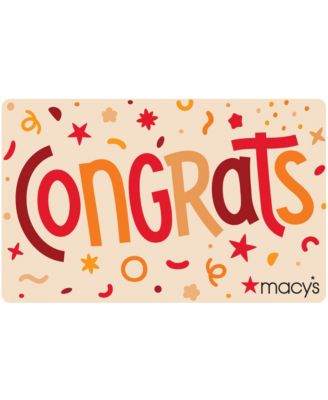 Congrats E-Gift Card