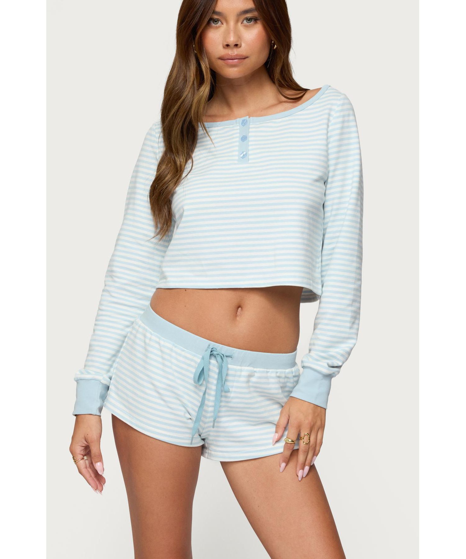 Women's Margret Striped Long Sleeve Top
