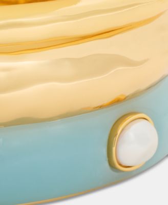 3-Pc. Set Imitation Pearl Bangle Bracelets, Macy's Exclusive 