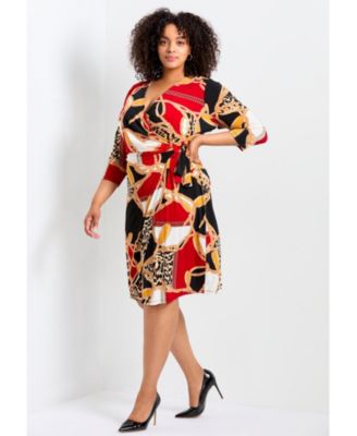 Women's Deanna Wrap Lace Dress