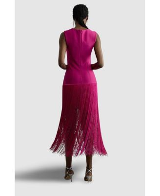 Women's Tassel Hem Knitted Dress