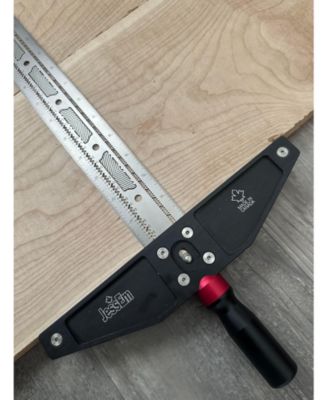 07423 Claymore 24" Sword T-Square – Stainless Steel Precision Ruler with Imperial & Metric Scales, Durable Measuring Tool for Accurate Woodwo