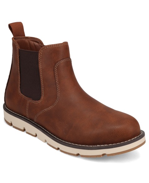 Мужские ботинки Dockers Men's Dylan Rugged Casual Chelsea Slip-On Boots