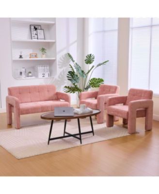 Nordic Modern Double Armchair Sofa for Living Room & Bedroom