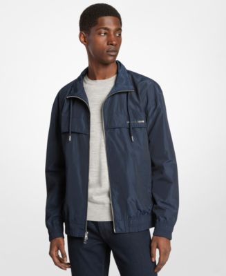 Michael Kors Men's Windbreaker Long-Sleeve Jacket - Macy's