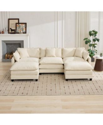 Streamdale Cloud Couch: Flexible, Modular Chenille Sofa for Ultimate Comfort