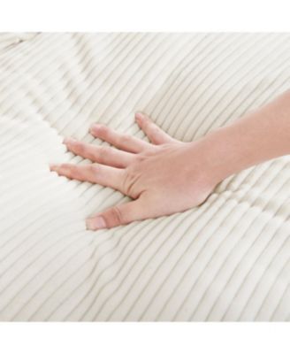 Big Deep Seat U-Shaped Corduroy Sectional Couch, Beige