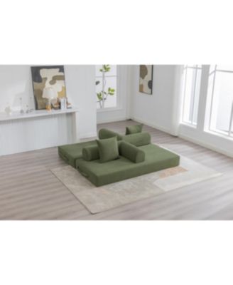Streamdale Foldable & Compressible Sofa with Metal Frame for Small Spaces