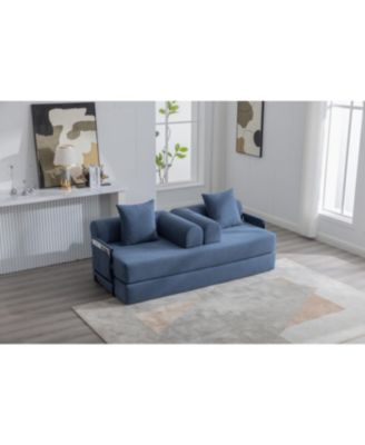 Streamdale Foldable & Compressible Sofa with Metal Frame for Small Spaces