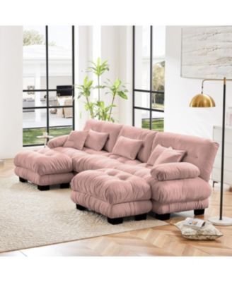 Streamdale Luxury Modular Sectional Sofa Couch - Oversized U Shaped Cloud Couch