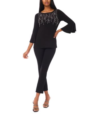 Petite Boat Neck Faraj Top