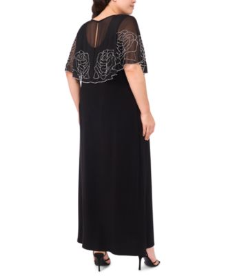 Plus Size Crewneck Faraj Maxi Dress