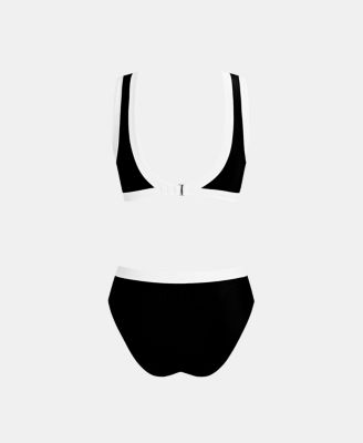 Women's Chic Colorblock Cutout Monokini Swimsuit