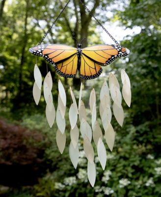 Monarch Glass & Iron Alloy Wind Chime