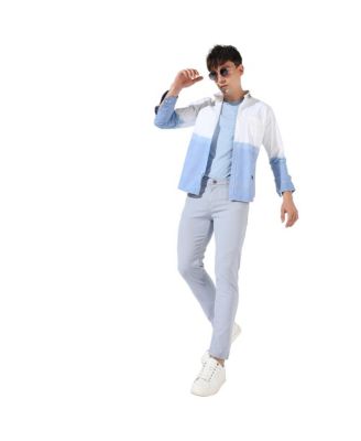 Men's Ombre Contrast Shirt