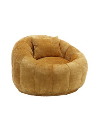 Modern Bean Bag Chair with Ottoman for Adults