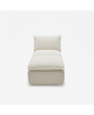 Streamdale Modern corduroy cloud sofa, freely combined, comfortable sitting experience.