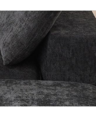 Modern Chenille Cloud Sofa - Freely Combinable & Comfortable