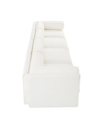 Modular Sectional Sofa with Storage, White