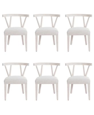 6-Pc. Wood Side Chair Set