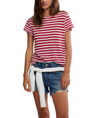Women's Nora Crewneck Striped T-Shirt