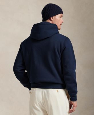 Men's Bear Graphic Long-Sleeve Hoodie