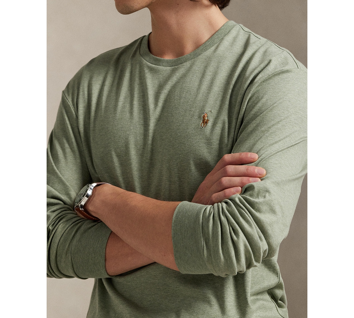 Polo Ralph Lauren Men's Classic-Fit Soft Cotton Crewneck T-Shirt