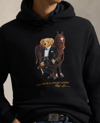 Men's Long-Sleeve Bear Fleece Hoodie