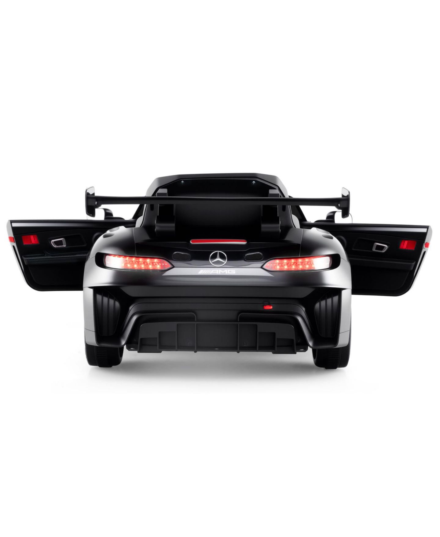 Детская игрушка HONGGE 12V Licensed Mercedes-AMG GT3 Ride-On Car with Remote Control and Adjustable Speed, Ages 3-8, цвет: Чёрный — фото 2