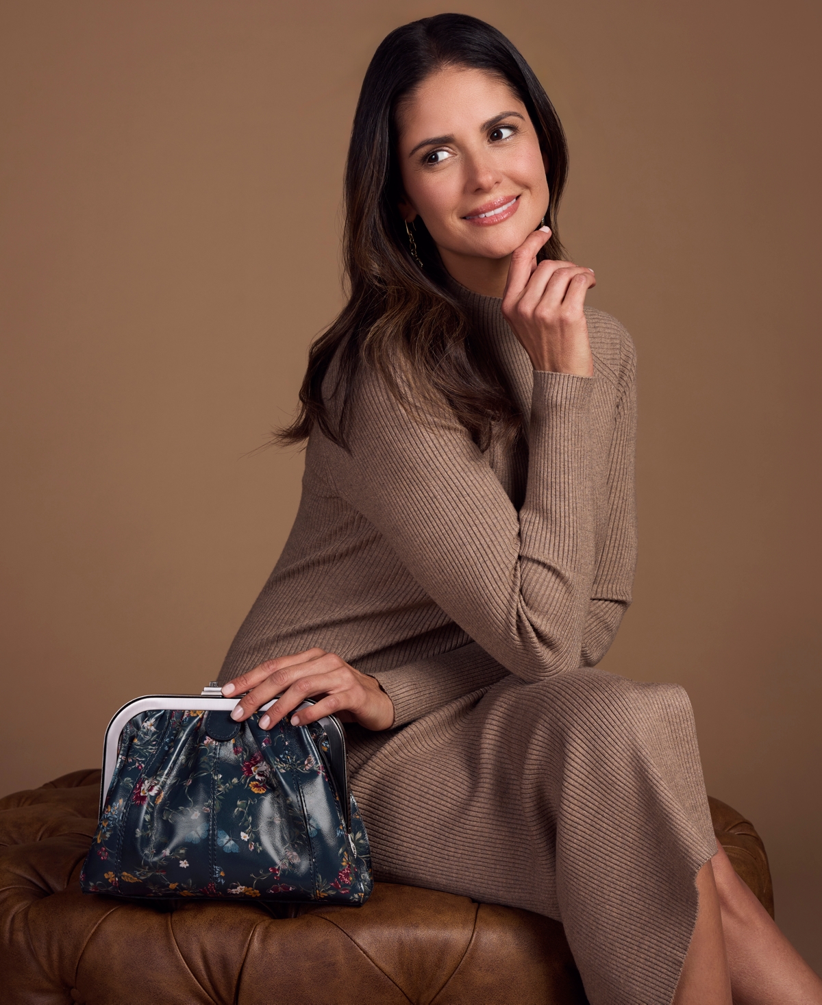 Patricia Nash Women's Verbania Frame Small Crossbody Bag