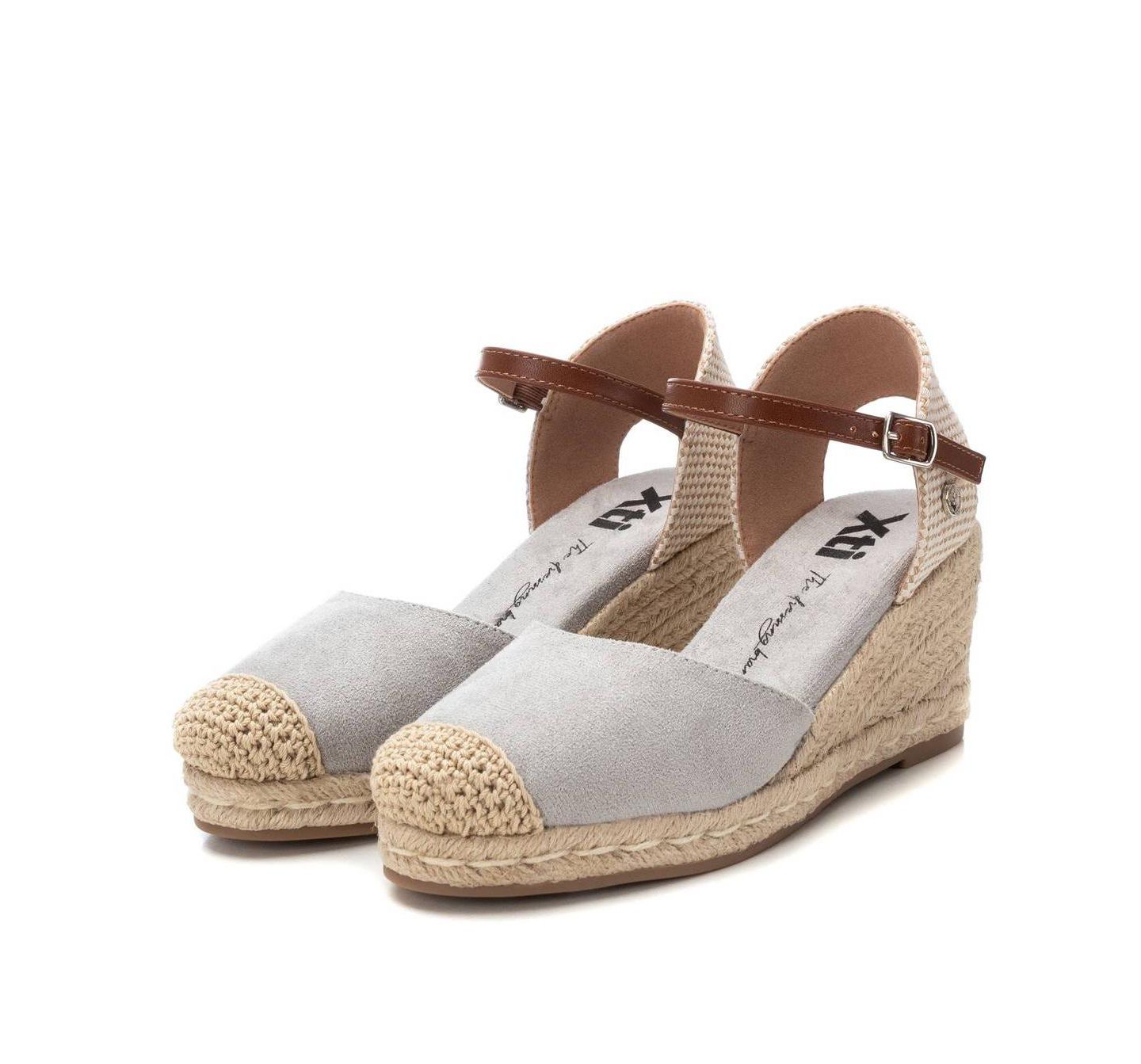Женские сандалии XTI Espadrilles, цвет: Серебряный — фото 5