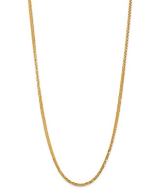 Macy's - Wheat Chain Necklace in 24K Yellow Gold