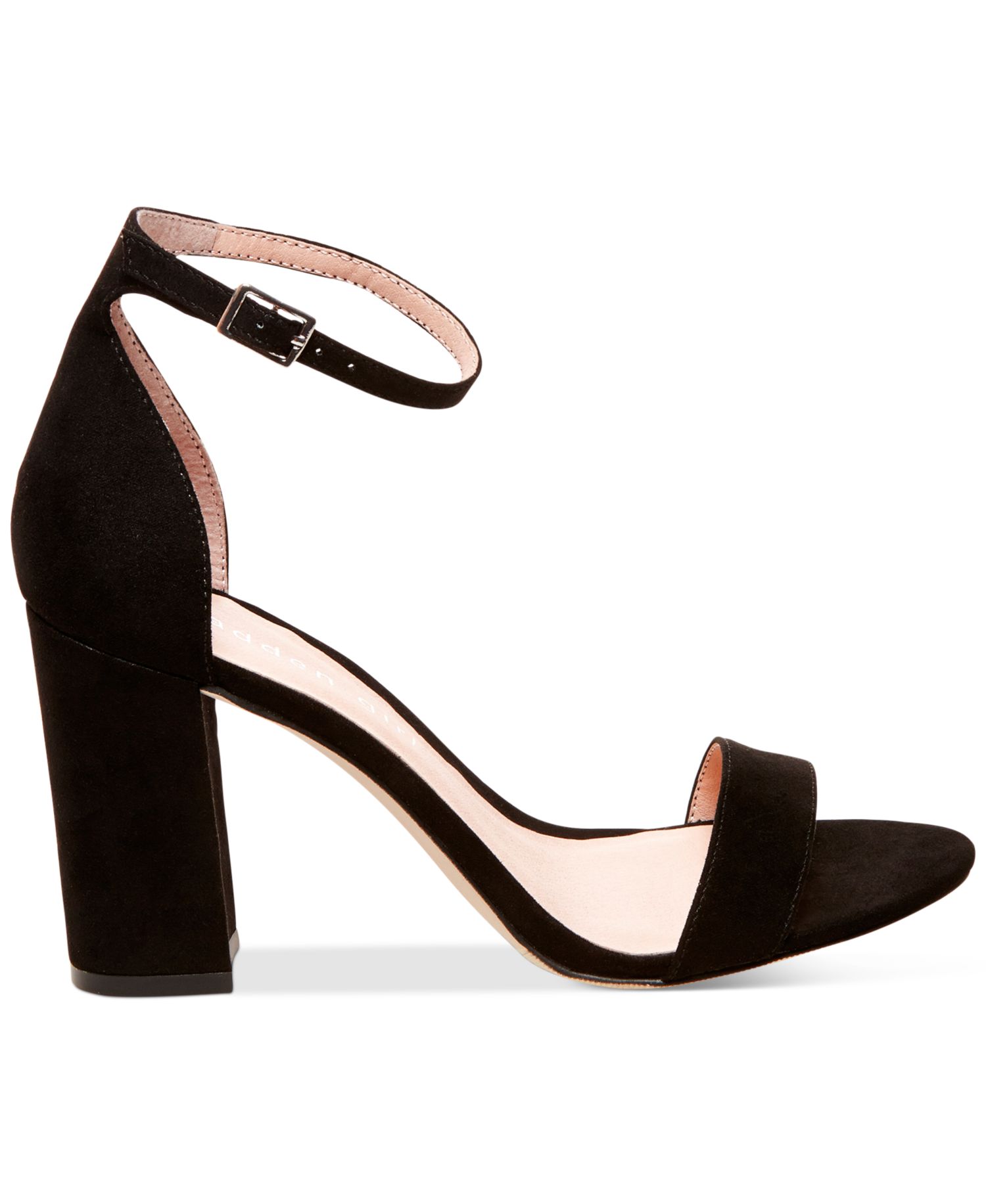 Bella Two-Piece Block Heel Sandals