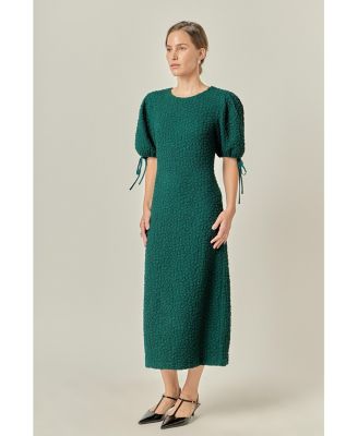 Women's Smocked Midi Dress