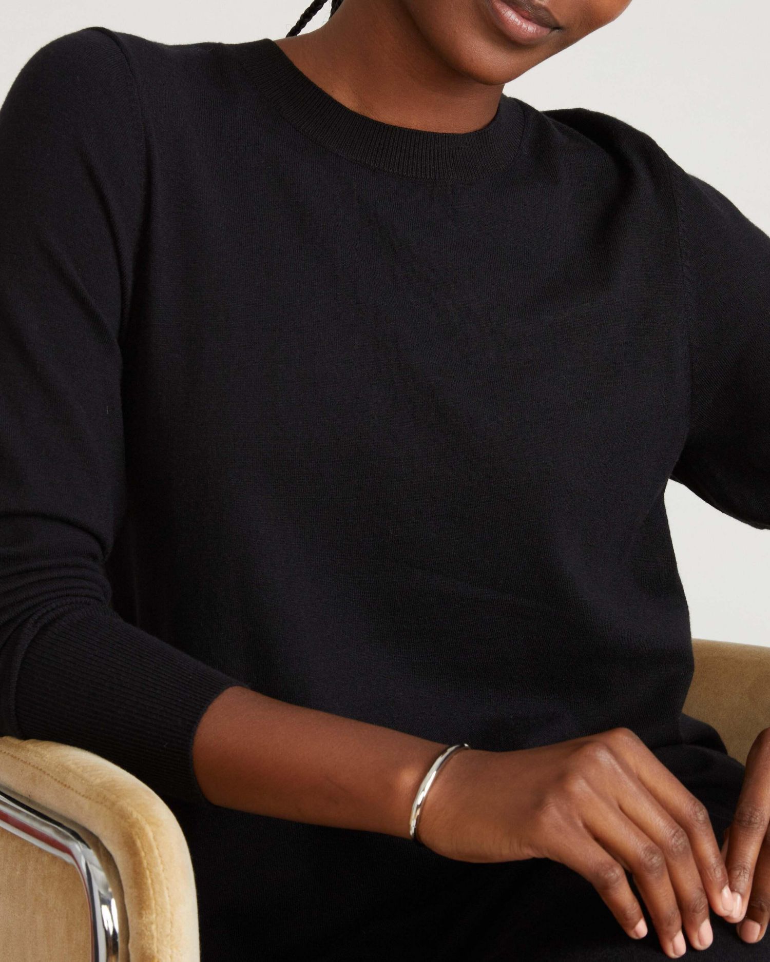 Plus Size Fine Knit Everyday Sweater Dress