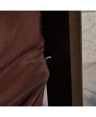 10'x12' Hardtop Gazebo, Mesh, Curtains, Steel Slat Canopy,