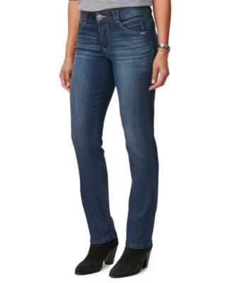 Petite AB Solution High-Rise Straight Leg Jeans