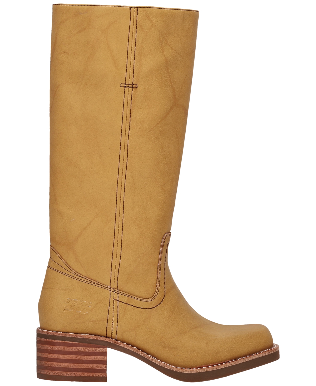 Frye and Co. Women's Miranda Leather Stacked Heel Boots