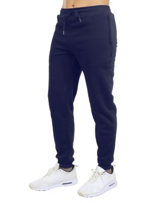 Men's Modern-Fit Heavyweight Jogger Sweatpants with Zipper Side Pockets