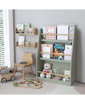 Streamdale 3 Tier Kids Book Shelf/Rack for Organized Bedrooms & Playrooms