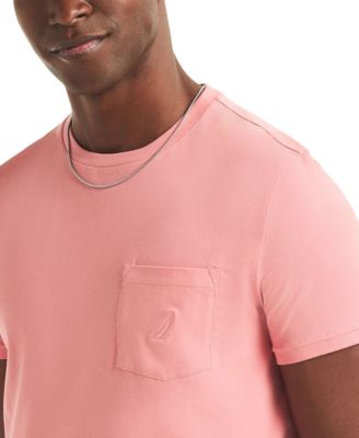 Men's Classic-Fit Solid Crew-Neck Pocket T-Shirt