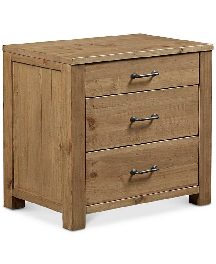 Furniture Abilene Storage Platform Bedroom Furniture, 3Pc. Bedroom Set